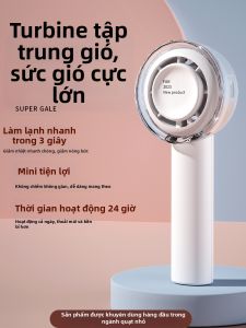 Quạt Cầm Tay Mini USB Sạc Lạnh Di Động Nhỏ Gọn NOCCLILI F3B-S-1 Quạt Cầm Tay USB Sạc Mini Dùng Cho Phòng Học Sinh