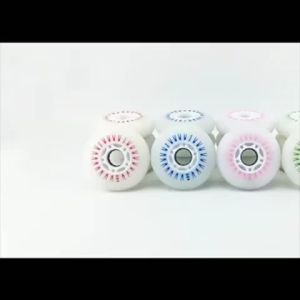 70mm  LED Luminous Skating Wheels/Ban sepatu roda karet nyala LED