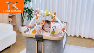 Tumama Kids Baby Arch Toy and Spiral Car Seat Toy 2 in 1 Set Stroller Toys