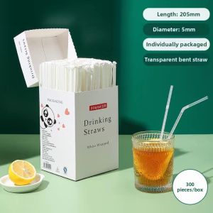 Medicine Drinking Straw Single Use Paper Package