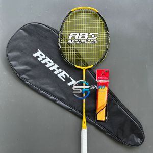 Raket Badminton Fullset Siap Main - Kuat Dan Nyaman Cocok Untuk Pemula Dan Menengah - Bonus Tas Dan Grip