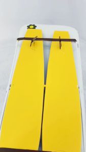 [ Woosilver ] Mô hình xe van cổ điển thiết kế hai tông màu xanh trắng MHX-0033