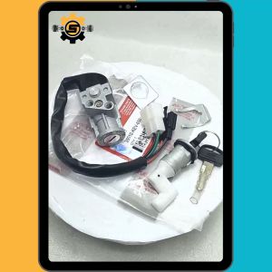 Keyset Original Honda KEV Kunci Kontak Supra X 100 Supra Lama Konci Motor 1 Set Key Set Asli Ori AHM