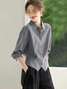 MOHANYIMEI | French Style High-End Workwear Ladies Shirt