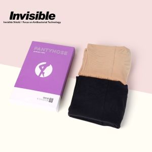 Antibacterial Deodorant Non-slip Sheer Black Tights