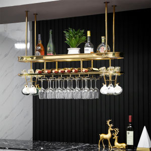 Stainless Steel Red Wine Glass Holder Wine Glass Holder Bar Counter Wine Glass Holder Hanging Upside down Wine Rack Hanger Rack Bar Counter Home Chair