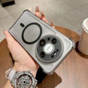 Matte Shockproof Magnetic Phone Case with Lens Protector For Huawei Mate 40 50 60 Pro Max Pura 70 80 Pro+ Nova 12 13 14 15 Ultra