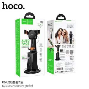 SY ที่จับโทรศัพท์ HOCO K26 กล้องตรวจจับการเคลื่อนไหว ขยับตามบุคคล 360องศา ใช้งานนาน 6ชม.