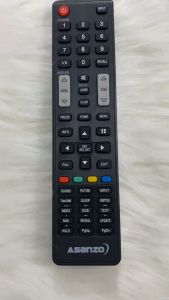 Điều khiển TiVi ASANZO 2 nút xám LCD . Remote TiVi ASANZO . Tặng pin