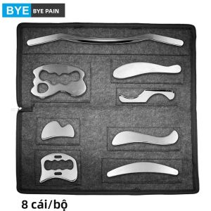 Dụng Cụ Cạo Gió Bằng Thép Không Gỉ IASTM Dụng Cụ Massage Mô Sâu Dụng Cụ Gua Sha Để Thư Giãn Cơ Và Phục Hồi Mô Liên Kết