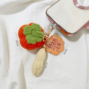 Lucky Pomegranate Mobile Phone Chain Cute Bag Charm Girls Good Luck Gift Creative Festive Supplies Practical Decoration