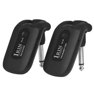 IRIN | IRIN IN-80 UHF Wireless Guitar System Transmitter & Receiver for Electric Guitar Bass Rechargeable Wireless Transmitter Receiver