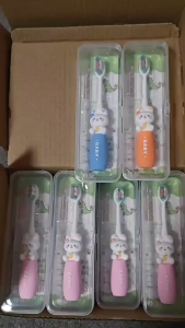 Bàn Chải Đánh Răng Cho Bé Đầu Lông Siêu Mềm Chống Nấm Mốc Tay Cầm HìnhThú Hoạt Hình Đáng Yêu