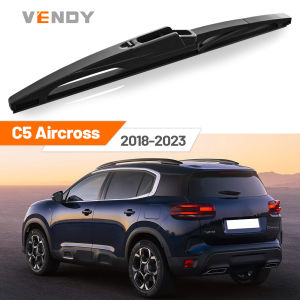 Vendy | 1 Chiếc Phía Sau Kính Chắn Gió Gạt Nước Cho Đồng Hồ C5 Aircross 2018-2023 Cao Su Kính Chắn Gió Gạt Nước Phụ Kiện Đen
