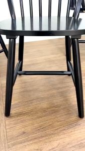 Full Black Dining Chair/ Kerusi Makan / ATTIC FURNITURE 1101 FULL BLACK WINSOR CHAIR