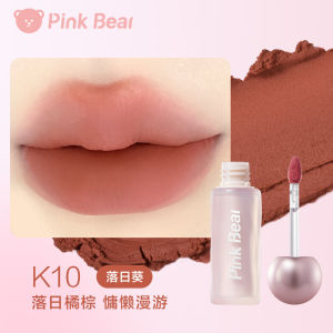 Son Môi PinkBear K03 Long-lasting Lip Mud Lip Glaze Màu Môi Nude Không Dính Cốc Không Phai Màu Dưỡng Ẩm Làm Đẹp