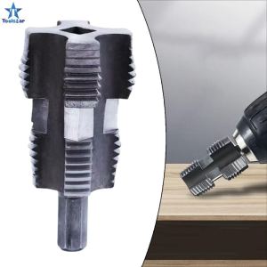 FUXING 1pcs Water Pipe Inner Hole Drill Metal Water Pipe Threader Dual-Headed Ppr Pipe Threader Power Tools Drill Bit Rotary Tool Accessories