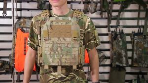 Uniontac 1000D Nylon Laser Cut Molle Tactical Gear Paintball Quick Release Vest Tactical Plate Carrier