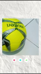 Bola Kaki Futsal Dewasa Molten - Bola Futsal Molten Vantaggio - Bola Futsal Original Asli - Bola Futsal Size 4 - Bola Futsal Empuk Murah - Bola Futsal Dewasa Anak-Anak