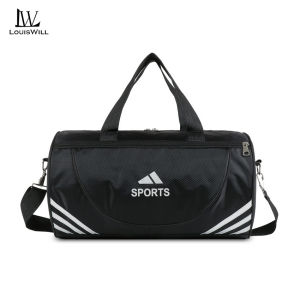 หลุยส์กระเป๋าออกกำลังกายสำหรับทุกเพศกระเป๋ากระเป๋าเดินทางกีฬากลางแจ้งกีฬาสายกระเป๋า Tas Gym ผู้ชายแฟชั่นผู้หญิงกระเป๋าเดินทางเดินทางแบบพกพาโยคะกระเป๋าออกกำลังกายว่ายน้ำ