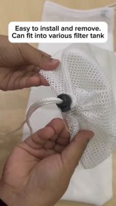 ITOSHI Anti Overflow Aquarium Magic Sock Filter Socking Durable Washable For Aquarium Fish Tank 鱼缸魔袋魔毯