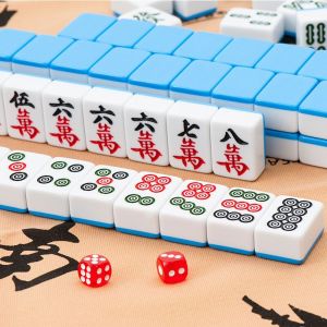 Handmade White Large Mahjong 40-42mm