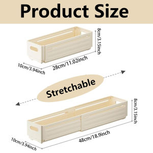 Practical Multi-function Storage Box Retractable and Adjustable Drawer Cabinet Storage Box Large-capacity Home Classification