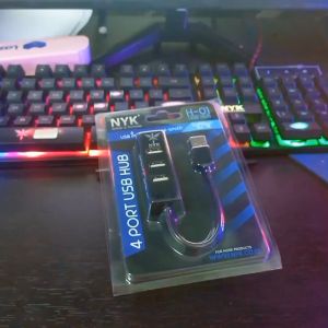 USB Hub 4 Port Support 2x1 TB NYK H01