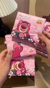Tissue Paper Cartoon Cute  Student Portable Facial Pocket Napkin Paper Toilet Paper Family Pack