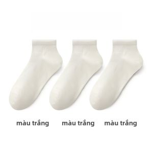 MiiOW | Tất thể thao nam MiiOW mùa xuân hè mỏng co giãn cao thoáng khí thấm mồ hôi kháng khuẩn chống mùi tất ngắn lưới cotton