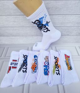 Kaos kaki pria dewasa sport tebal panjang ( 3&6 pasang)