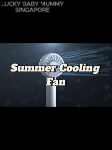 Summer Cooling Fan / Portable Handheld Fan / USB Recharagable Mini Fan / 7 Seagull Leaf Fan Fireheart Warrior