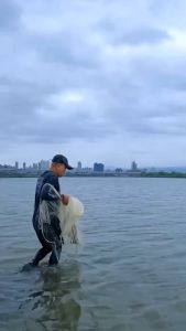 Jualan panas: tangan membaling jaring memancing jaring memancing automatik jaring melontar tangan jaring membaling tangan membaling jaring jaring mudah dibuang jaring berputar