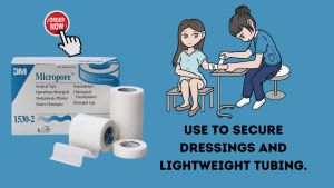 INDOPLAST MICROPORE SURGICAL TAPE [1/2 INCH | 1 INCH]