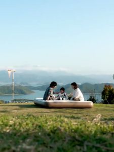 Đệm hơi dày 25cm tích hợp bơm Naturehike CNH23DZ10001