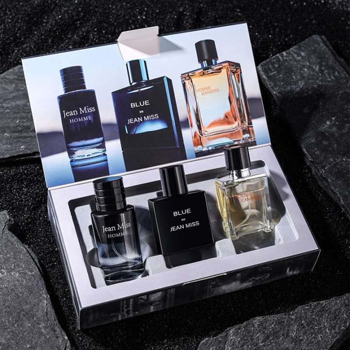 New Blue Men's Perfume Lasting Eau De Toilette Men Perfume Kit Lazada PH