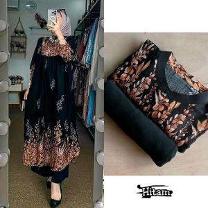SET LONG TUNIK JOANA SET LONG TUNIK KEKINIAN SET LONG TUNIK RAYON TERBARU