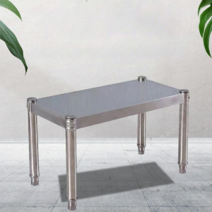 Multi-purpose Stainless Steel Single-layer Storage Rack