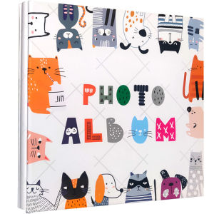 Large Capacity 6-Inch Photo Album 500 Pages Insert Type for Selfies Family Memories Baby Growth Memorial Photo Album