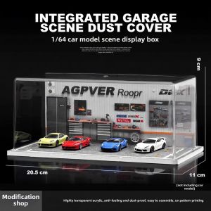 Storage and Display Car Garage for Miniature Cars 1:64