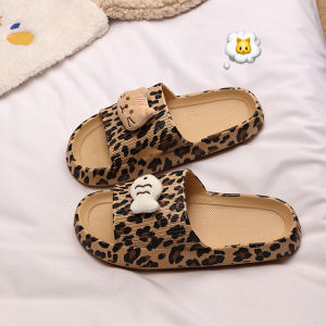 XMISTUO | Thick Sole Leopard Print Slipper Summer New Fashion Comfortable