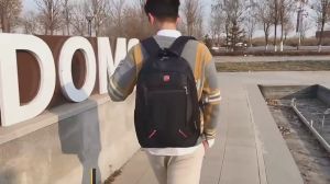 GREENAPPLE MAYLASIA Men Laptop Backpack Outdoor Travel Large Capacity Bagpack School Bag Beg Sekolah Beg Lelaki