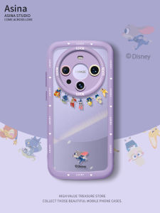 Cute Animal Cartoon Phone Case for Huawei Mate60 pro Full Cover Protection Female Style Creamy Shell Acrylic Material Creative Brand