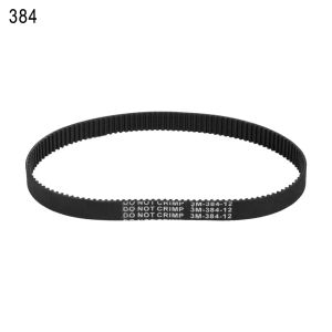 Electric Scooter HTD 3m-384-12/ 5M-535-15 Transmission Belt Timing Belts Rubber Black Drive Stripe  Synchronous Belts
