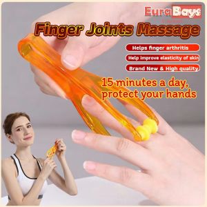 E.B. Hand Massager Finger Joints Massager Rubber Roller Hand Blood Circulation Stress Relief Tool