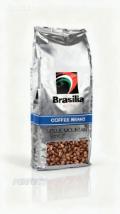 Carton Deal - Brasilia Coffee Beans Blue Mountain 1kg x 4 Units Roasted whole Arabica Coffee Beans