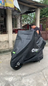 HOTSPEED Cover Motorcycle Waterproof Makapal For Honda Click 125i Yamaha Mio Rain Cover Shield Original