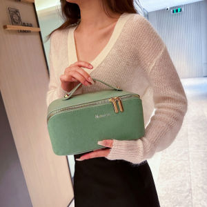 Túi Đựng Mỹ Phẩm Du Lịch Cầm Tay Dung Tích Lớn 2024 Túi Đựng Đồ Dùng Cá Nhân Du Lịch Cho Nữ Túi Đựng Mỹ Phẩm Bằng Da PU