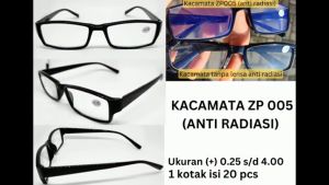 Kacamata Baca Anti Radiasi & Kacamata Plus: Solusi untuk Rabun Dekat