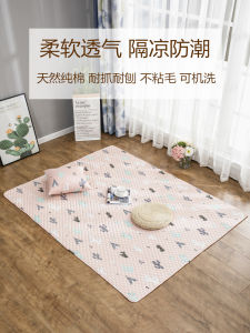 Pet Carpet Anti-Slip Mat Dog Bed Cooling Pad Scratching Resistant Cat Cage Fence Home Decor Universal Pet Heat Dispersion Board